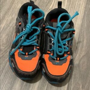 Kids' Orange and Black Athletic Shoes